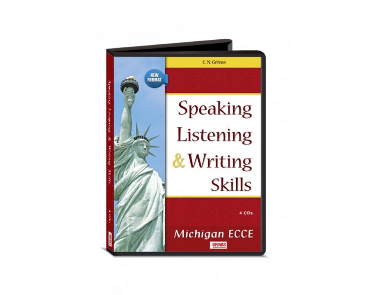 SPEAKING LISTENING & WRITING SKILLS MICHIGAN ECCE CD CLASS (4) NEW FORMAT 2021