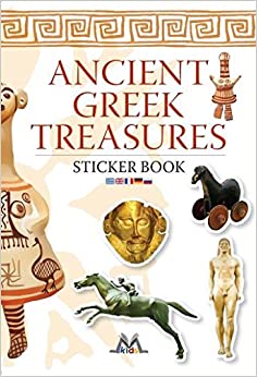 ANCIENT GREEK TREASURES STICKER BOOK PB