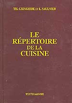 LE REPERTOIRE DE LA CUISINE