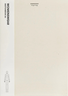 FASHIONARY WOMENSWEAR SKETCHBOOK A4 HC