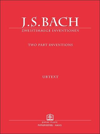 J.S.BACH URTEXT ZWEISTIMMIGE TWO PART INVENTIONS