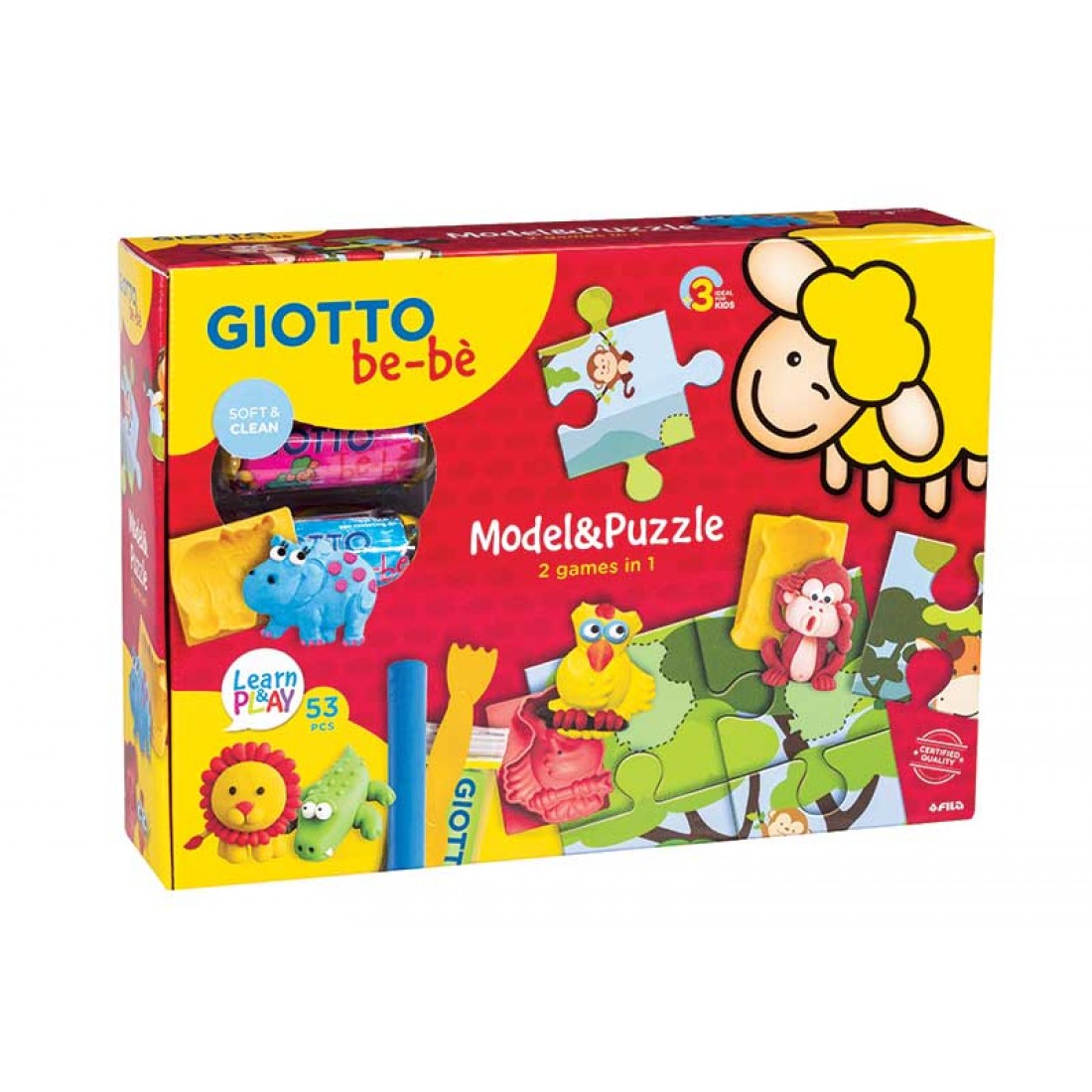 GIOTTO BEBE ΣΕΤ ΠΛΑΣΤΕΛΙΝΗΣ ΚΑΙ ΠΑΖΛ GIOTTO BEBE ΣΕΤ ΠΛΑΣΤΕΛΙΝΗΣ ΚΑΙ ΠΑΖΛ