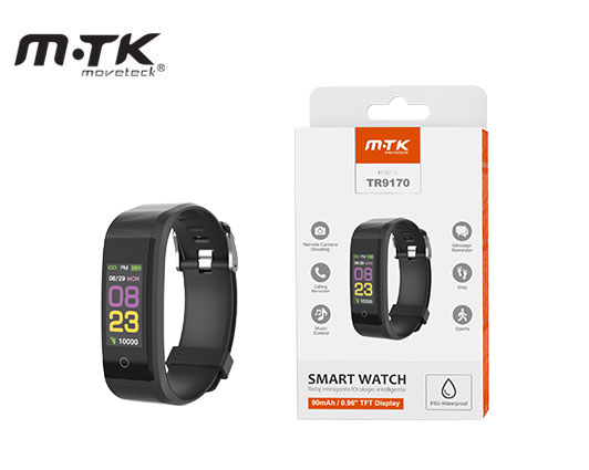 MTK SMART WATCH WATERPROOF RT9170 ΜΑΥΡΟ