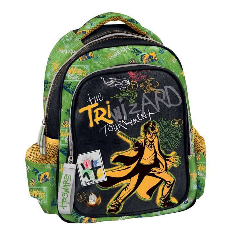 ΣΧΟΛΙΚΗ ΤΣΑΝΤΑ ΠΛΑΤΗΣ ΝΗΠΙΟΥ GRAFFITI HARRY POTTER - THE TRIWIZARD TOURNAMENT 234291 (2023)