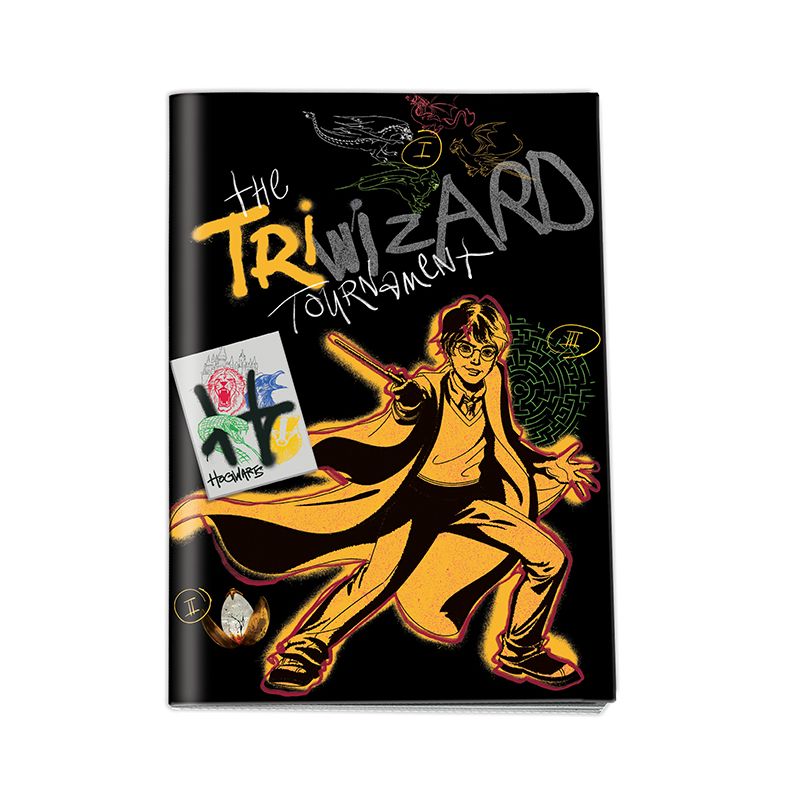 ΤΕΤΡΑΔΙΟ ΚΑΡΦΙΤΣΑ 17x25 50φ. HARRY POTTER ASSORTED