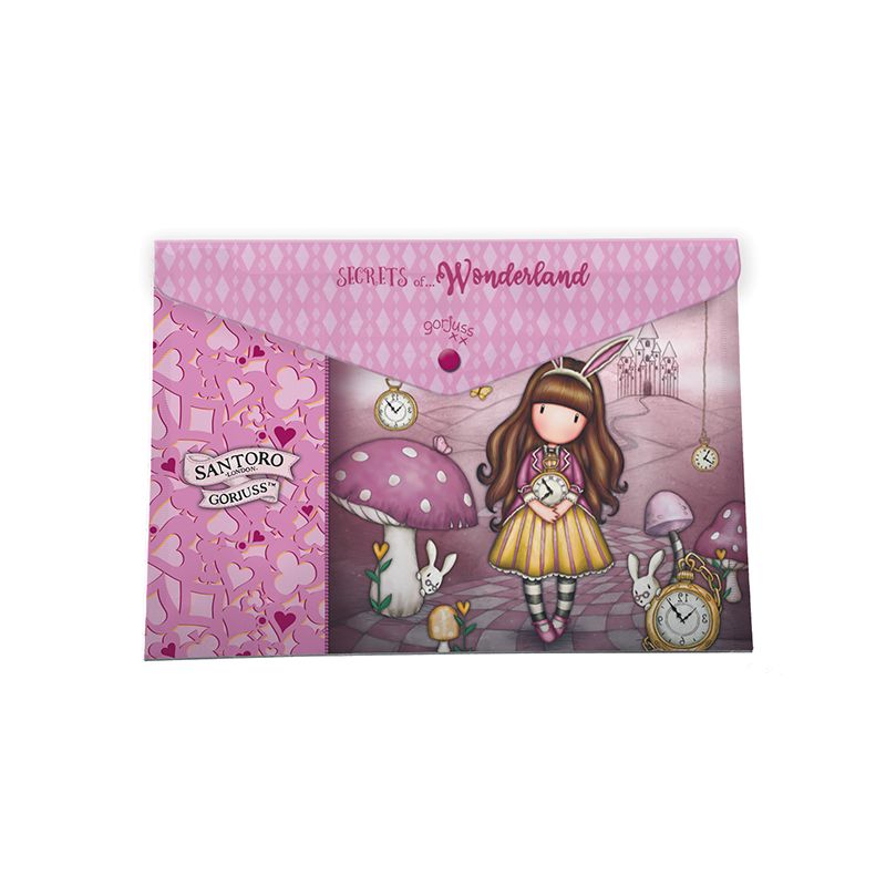 ΦΑΚΕΛΟΣ ΜΕ ΚΟΥΜΠΩΜΑ 33Χ23 Εκ. GORJUSS (#23719)