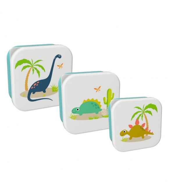 ΔΟΧΕΙΟ ΦΑΓΗΤΟΥ ΣΝΑΚ ΣΕΤ 3 ΤΕΜ. TOTAL I DRINK SNACK SET - DINO (ΔΕΙΝΟΣΑΥΡΟΙ) ID2217