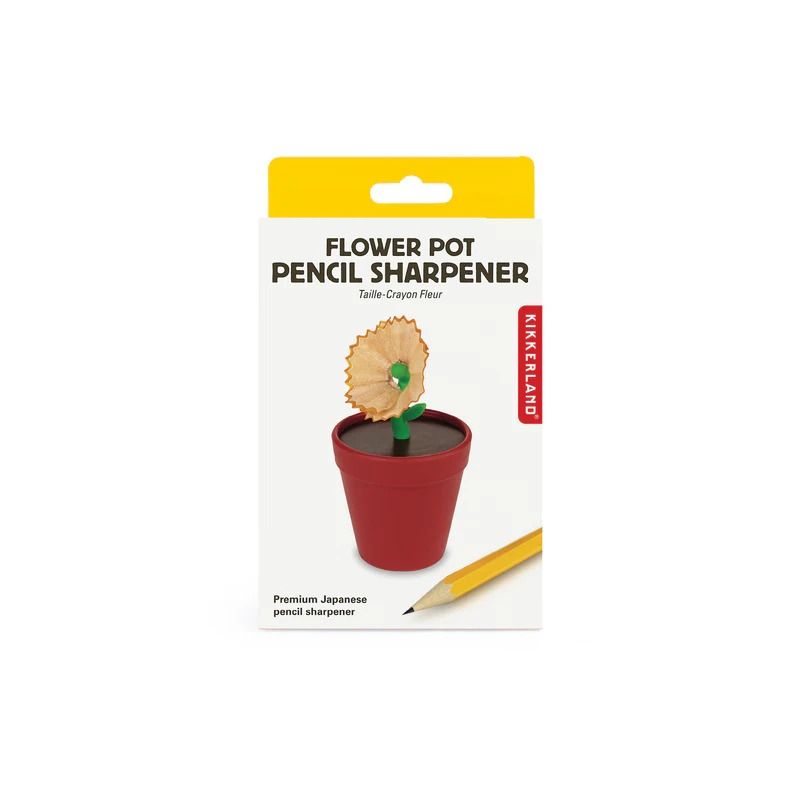 Ξύστρα σε σχήμα γλάστρας Kikkerland