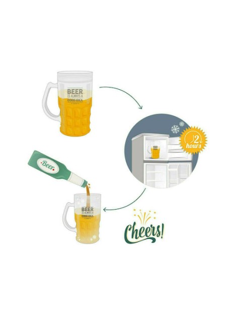 Legami Milano Cooling Ποτήρι Μπύρας Πλαστικό Διάφανο BMUG0001