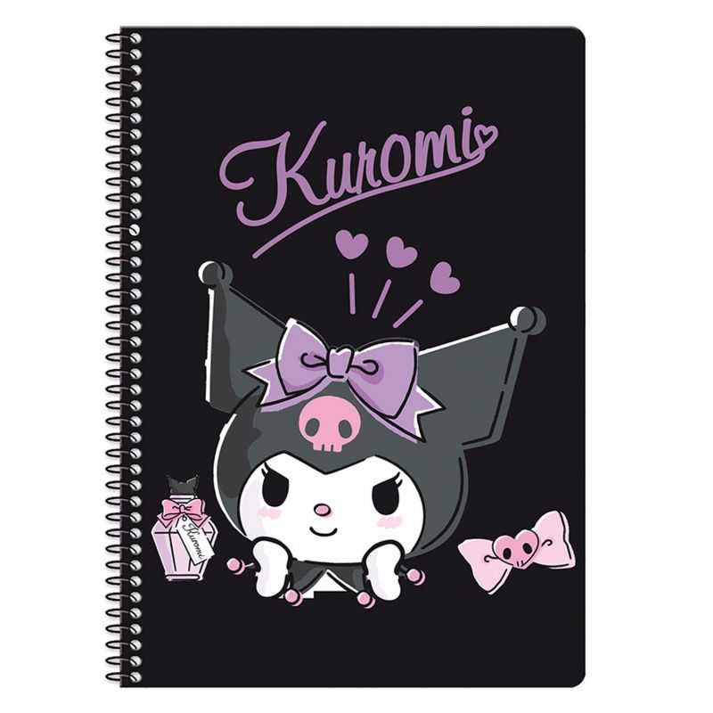 GRAFFITI  ΤΕΤΡΑΔΙΟ SPIRAL 2 ΘΕΜΑΤΩΝ 17x25. KUROMI