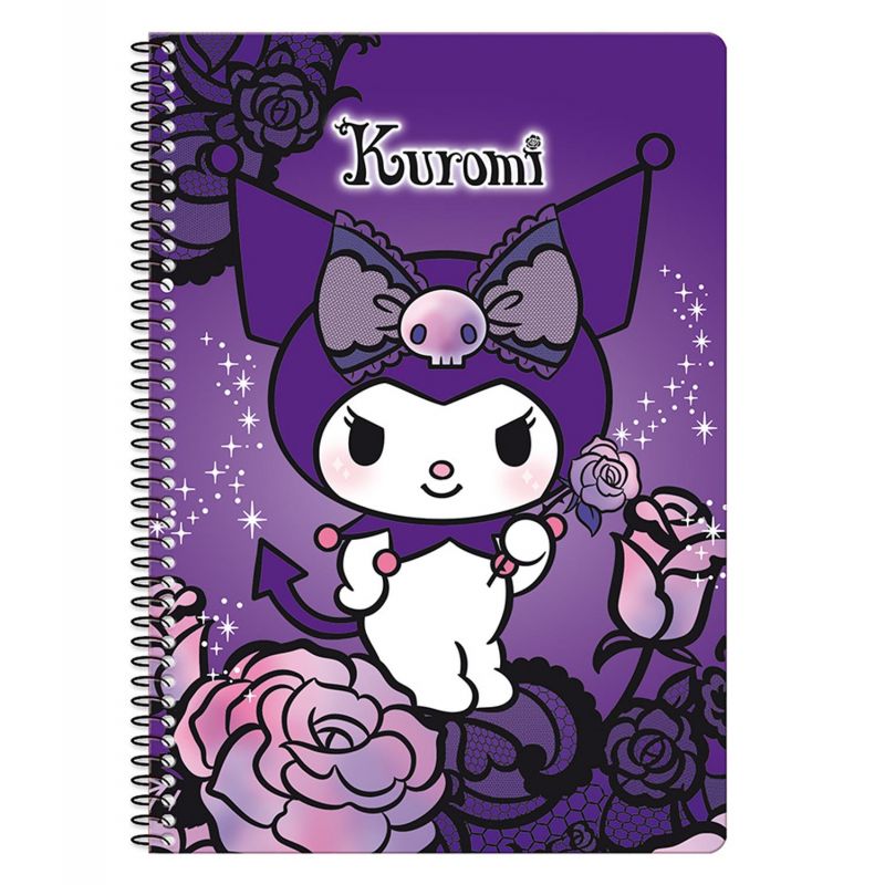 GRAFFITI  ΤΕΤΡΑΔΙΟ SPIRAL 2 ΘΕΜΑΤΩΝ 17x25. KUROMI