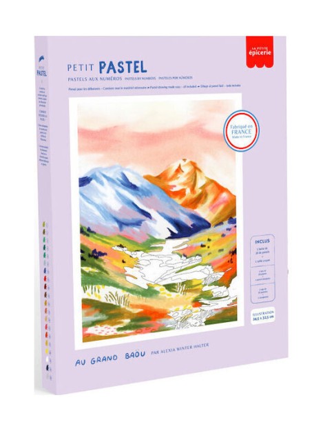 La Petite Epicerie Pastel by Numbers ''Au Grand Baou'' 32.5x24.5cm