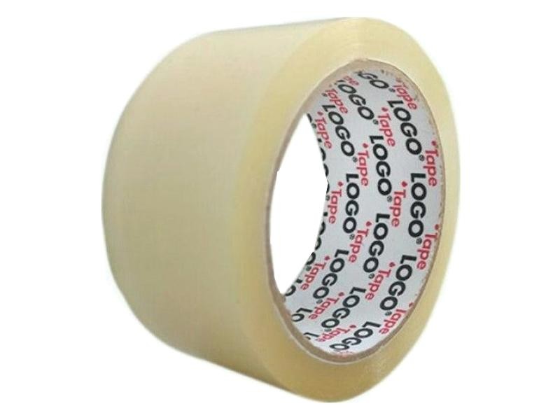 LOGO ΤAPE ECO 48mm*50μ ΔΙΑΦΑΝΗ ΤΑΙΝΙΑ 48X50