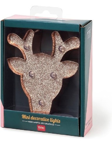 ΧΡΙΣΤΟΥΓΕΝΝΙΑΤΙΚΟ ΔΙΑΚΟΣΜΗΤΙΚΟ ΦΩΤΙΣΤΙΚΟ ΜΕ ΓΚΛΙΤΕΡ ΤΑΡΑΝΔΟΣ LEGAMI