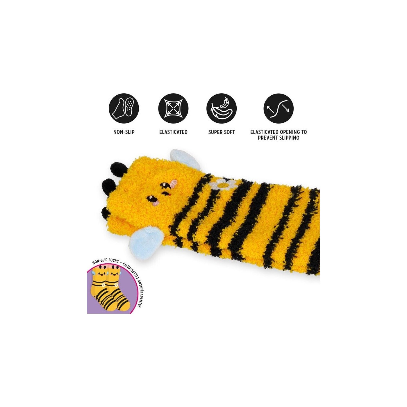 Legami Κάλτσες Αντιολισθητικές It's A Match!  Bee   Για Ενήλικες