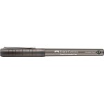 Faber-Castell Free Ink Needle Στυλό Rollerball 0.7mm Μαύρο με Μαύρο Μελάνι Fine