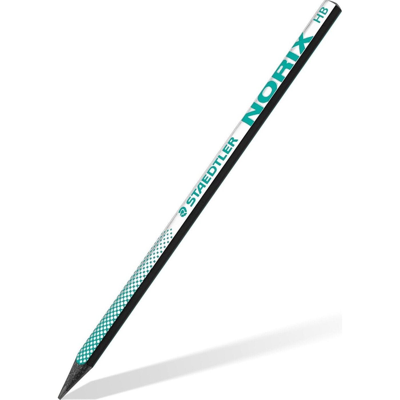 STAEDTLER Norix Σετ Blister (2 Μολύβια HB, 1 Γόμα Και 1 Ξύστρα Μονής Οπής) - Τυρκουάζ - Για Σκίτσο Και Γραφή