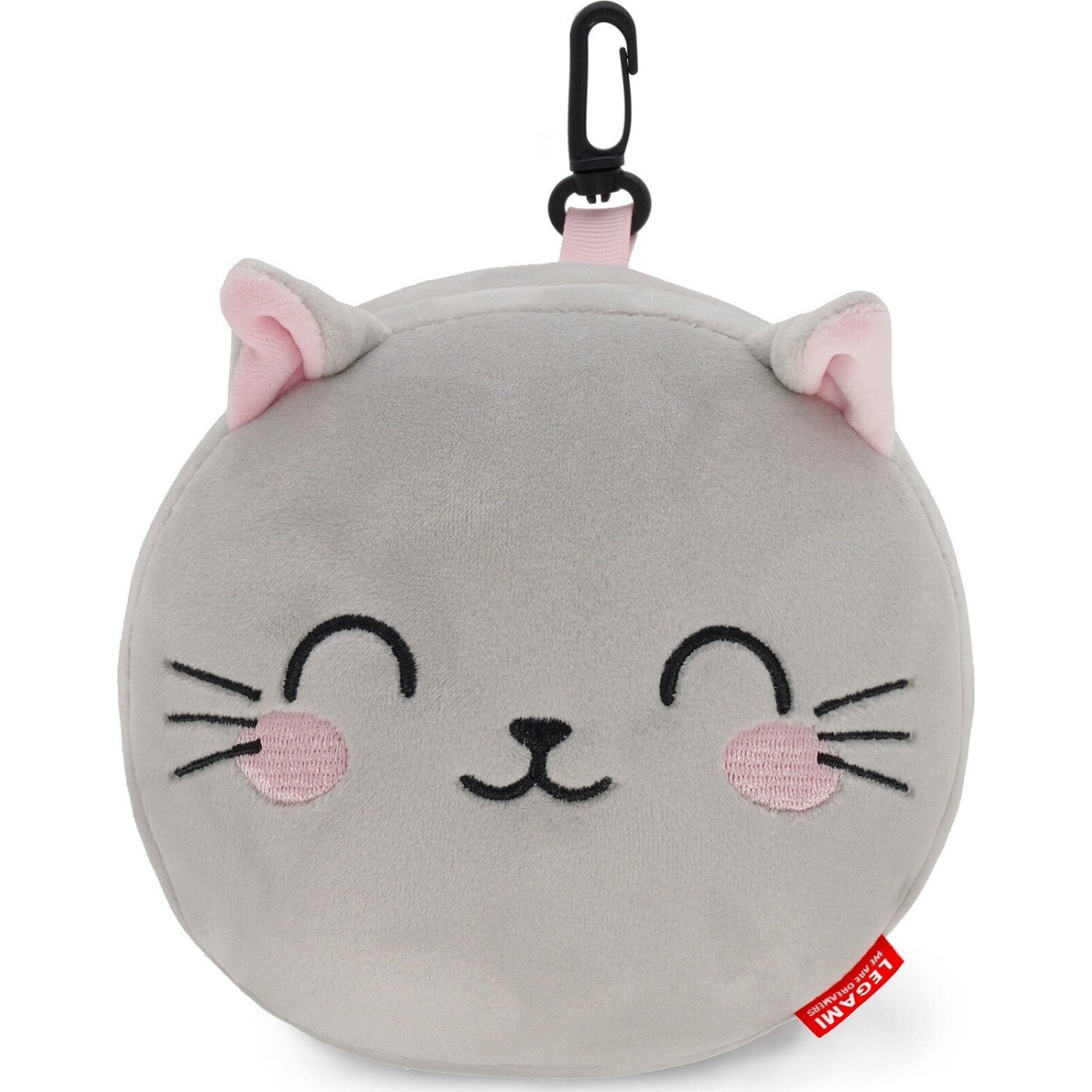 Legami - Μαξιλάρι ταξιδιού με μάσκα νύχτας, κλείσιμο KittyZip