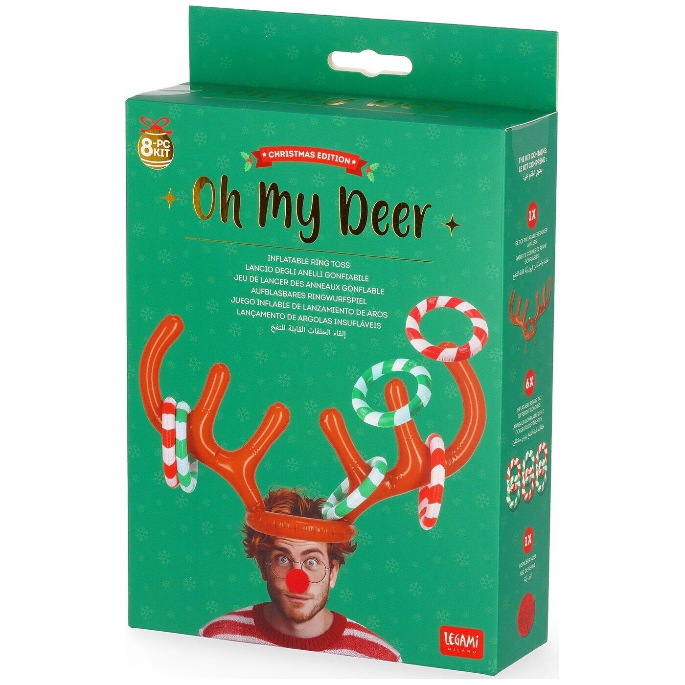 Legami Παιχνίδι Legami inflatable ring toss - oh my deer v RIG0001