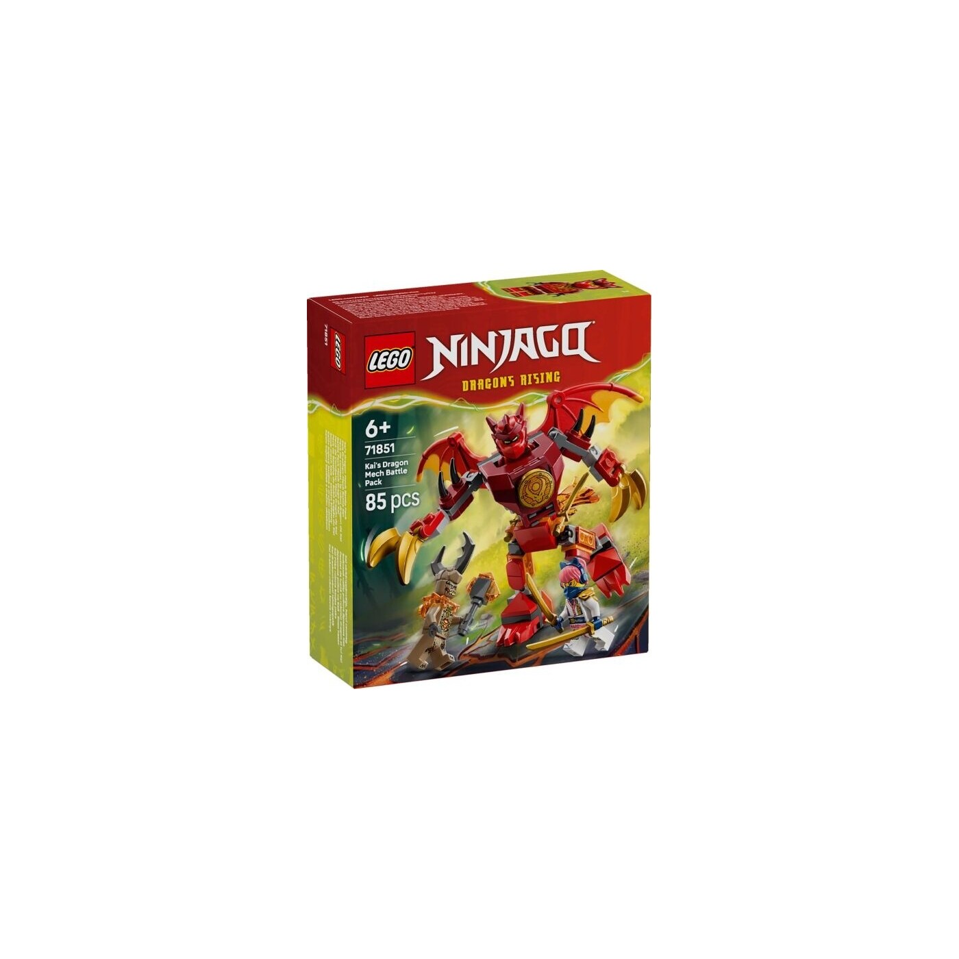 LEGO Lego ninjago πακέτο μάχης εξωστολής δράκου του κάι (6+) 71851