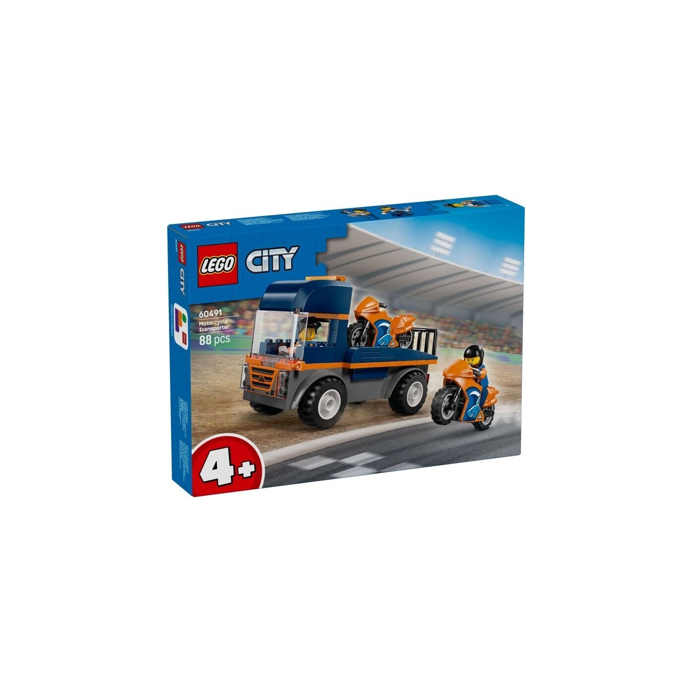LEGO city great vehicles μεταφορικό μοτοσικλετών (4+) 60491