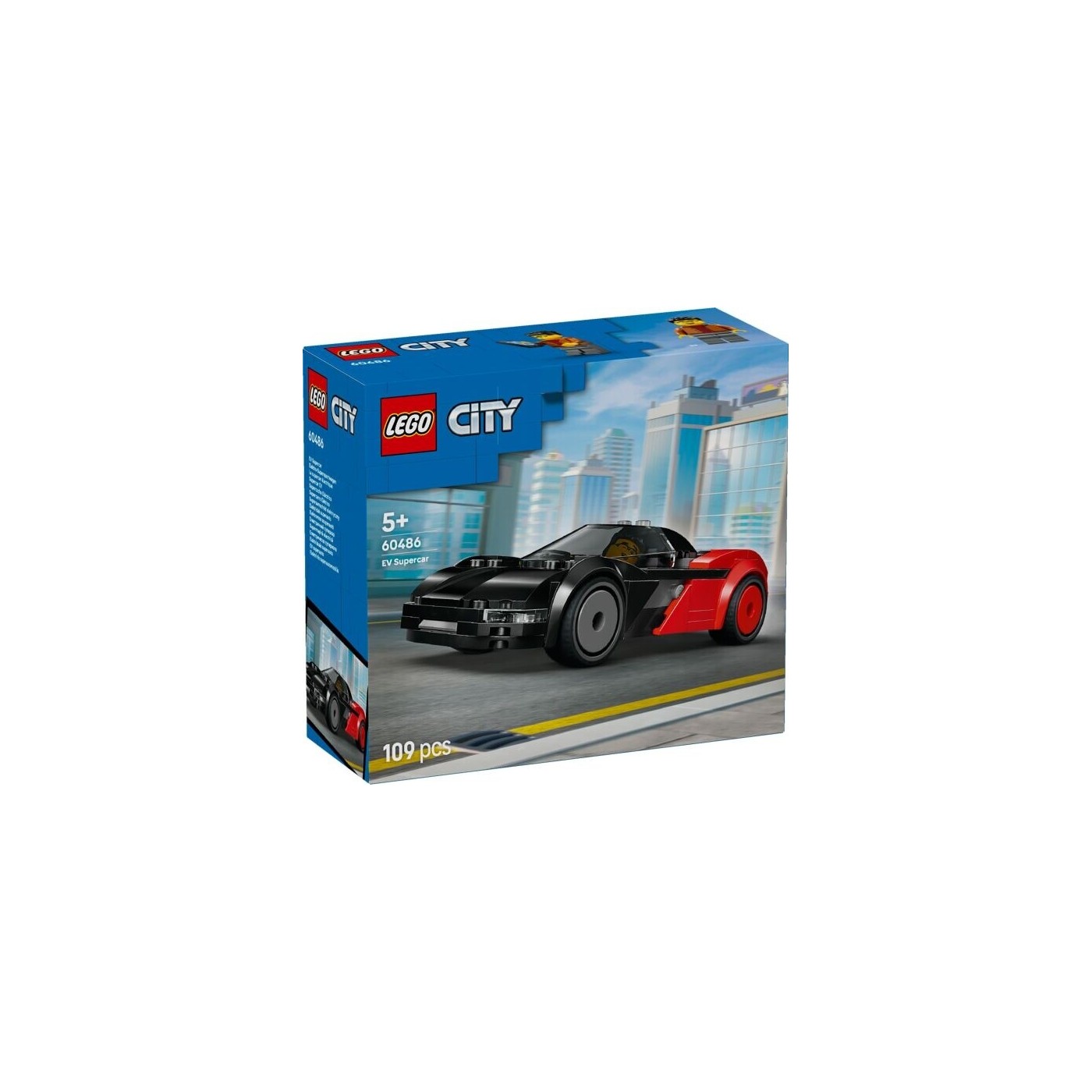LEGO city great vehicles ηλεκτρικό supercar (5+) 60486