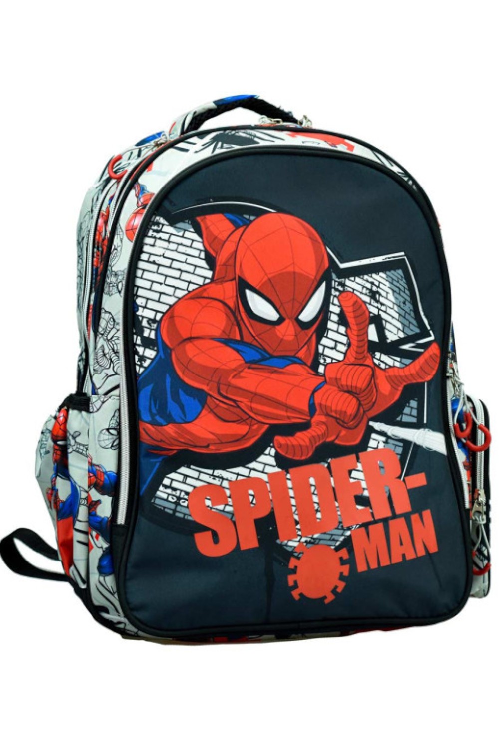 Gim Τσάντα Πλάτης Δημοτικού 43x30x17cm Spiderman