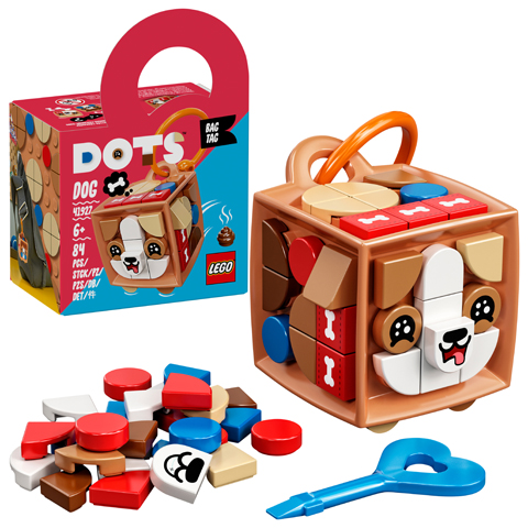 LEGO® DOTS: BAG TAG DOG