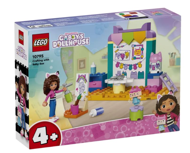 LEGO® GABBY'S DOLLHOUSE: CRAFTING WITH BABY BOX LEGO® GABBY'S DOLLHOUSE: CRAFTING WITH BABY BOX