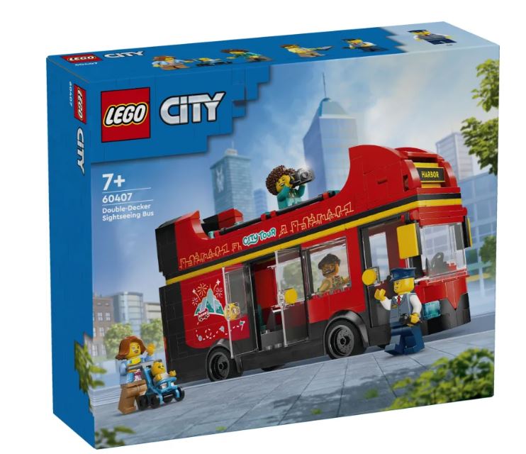 LEGO® CITY GREAT VEHICLES: RED DOUBLE-DECKER SIGHTSEEING BUS LEGO® CITY GREAT VEHICLES: RED DOUBLE-DECKER SIGHTSEEING BUS