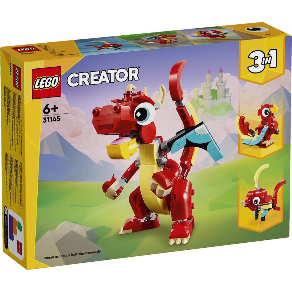 LEGO® CREATOR: 3 IN 1 RED DRAGON