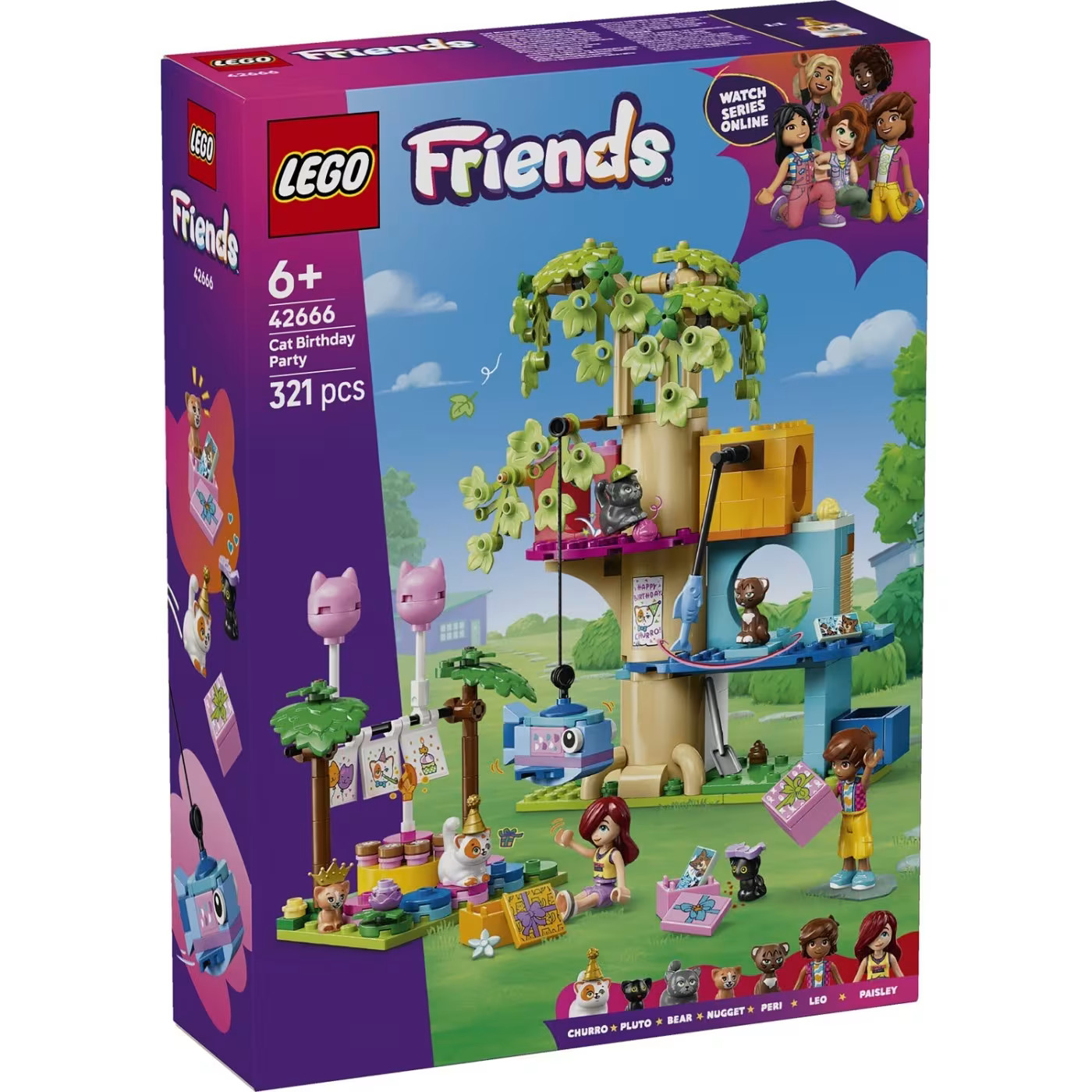 LEGO® FRIENDS: CAT BIRTHDAY PARTY & TREE HOUSE LEGO® FRIENDS: CAT BIRTHDAY PARTY & TREE HOUSE