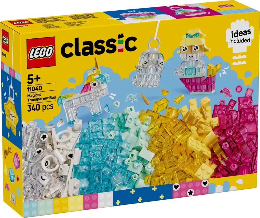 LEGO® Classic: MAGICAL TRANSPARENT BOX