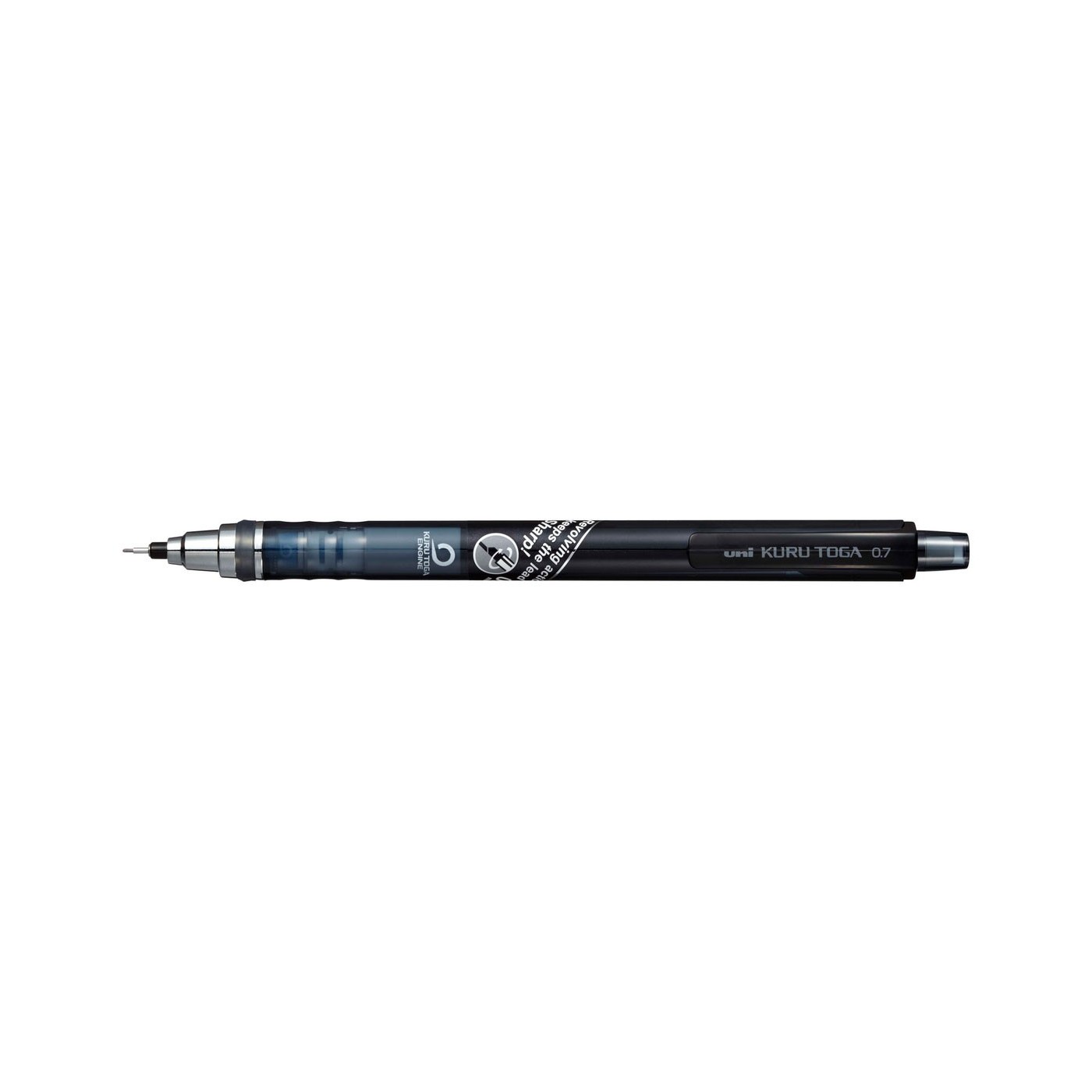 Uni-ball Mitsubishi Pencil UNI KURU TOGA ΜΗΧΑΝΙΚΟ ΜΟΛΥΒΙ 0,7 Mm ΜΑΥΡΟ Μ7-450Τ