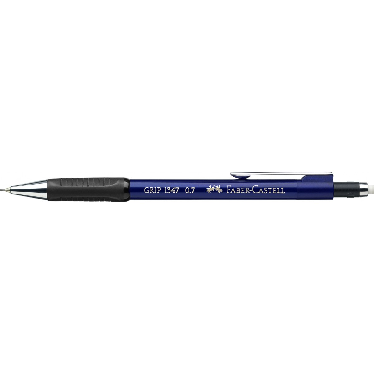 ΜΟΛΥΒΙ ΜΗΧΑΝΙΚΟ FABER CASTELL 1345 GRIP 0.7 ΣΚΟΥΡΟ ΓΚΡΙ