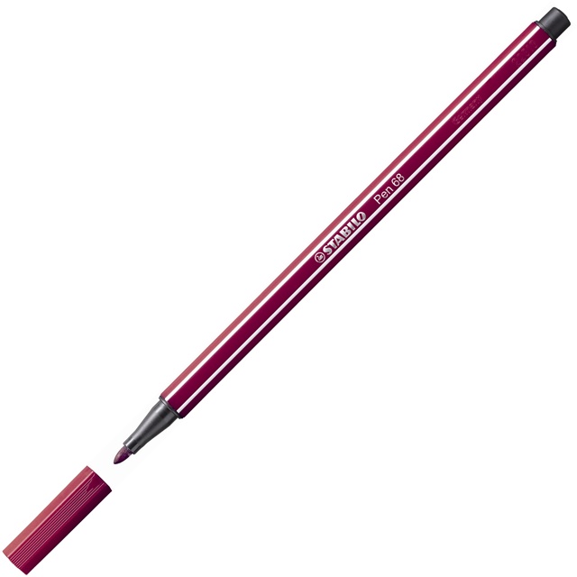 Stabilo Pen 68/19 Μπορντό Σκούρο Μαρκαδόρος 1.4mm