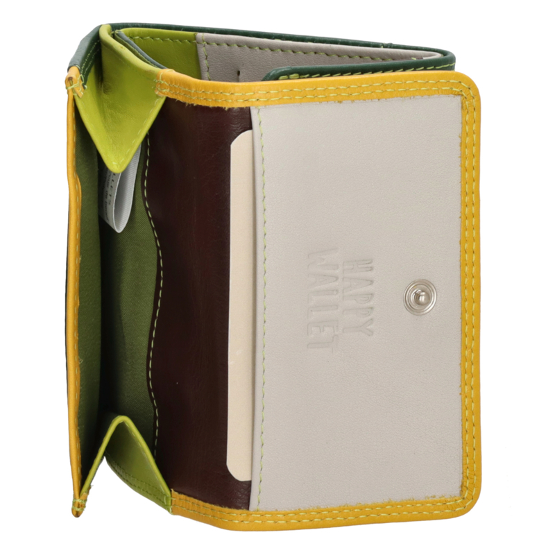 Happy Wallet Πολύχρωμο πορτοφόλι Sunflower