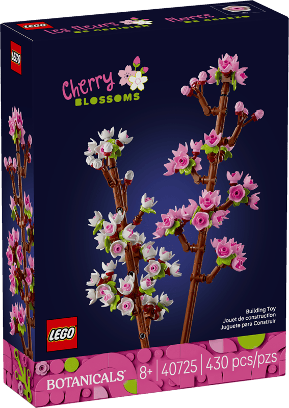 LEGO BOTANICALS Άνθη Κερασιάς (8+) 40725