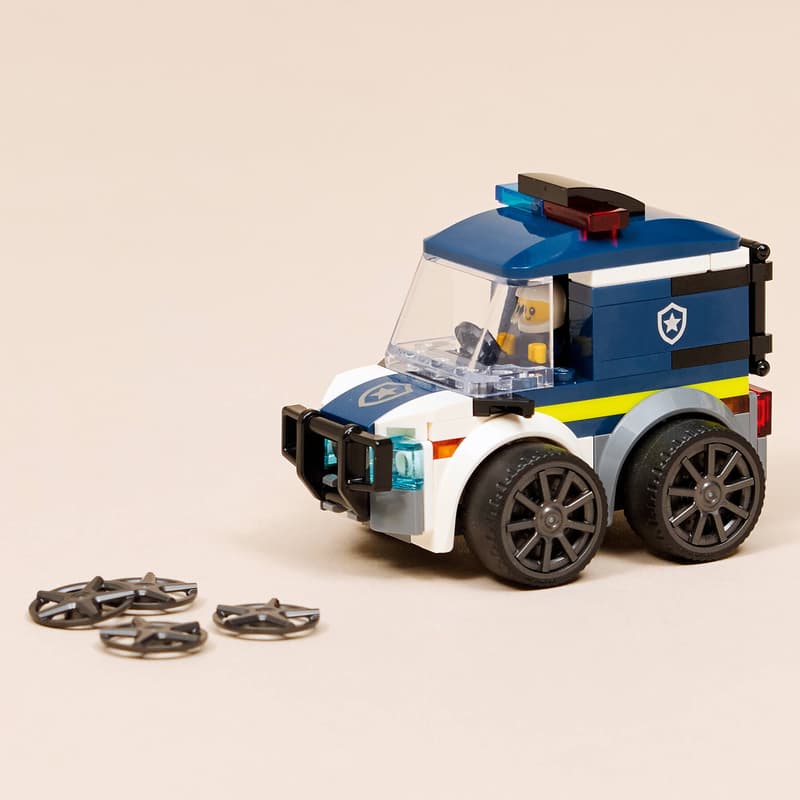 LEGO city brick rides οχήματα – αστυνομικό φορτηγό (5+) 60481