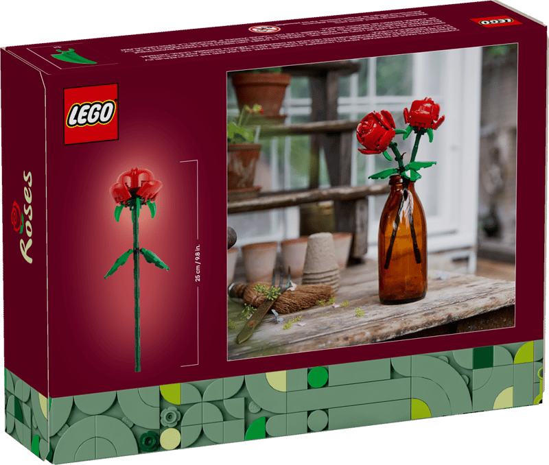 LEGO BOTANICALS Τριαντάφυλλα (8+) 40460