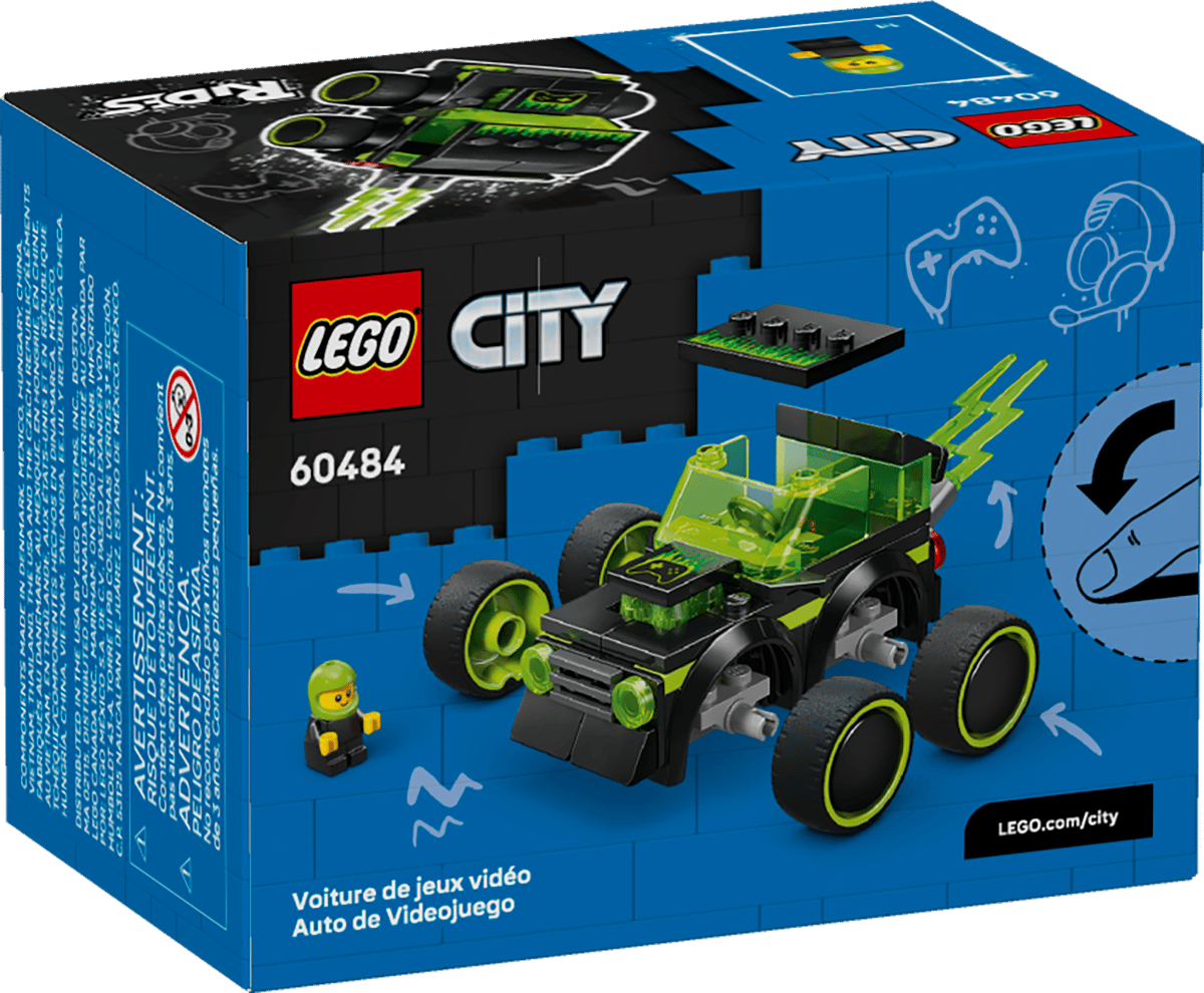 LEGO city brick rides οχήματα – αγωνιστικό αυτοκίνητο gaming (5+) 60484