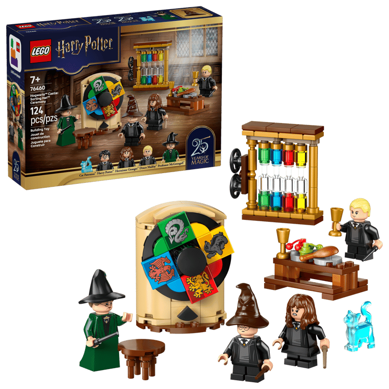 LEGO harry potter tm κάστρο του χόγκουαρτς: η τελετή του καπέλου της επιλογής (7+) 76460