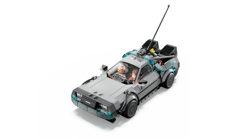 LEGO speed champions χρονομηχανή από την επιστροφή στο μέλλον (9+) 77256