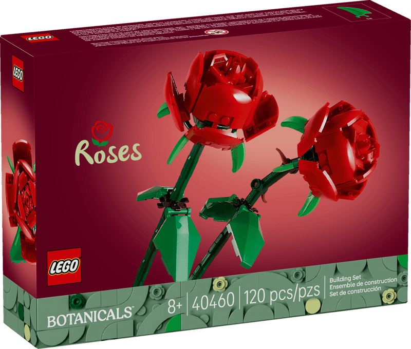 LEGO BOTANICALS Τριαντάφυλλα (8+) 40460