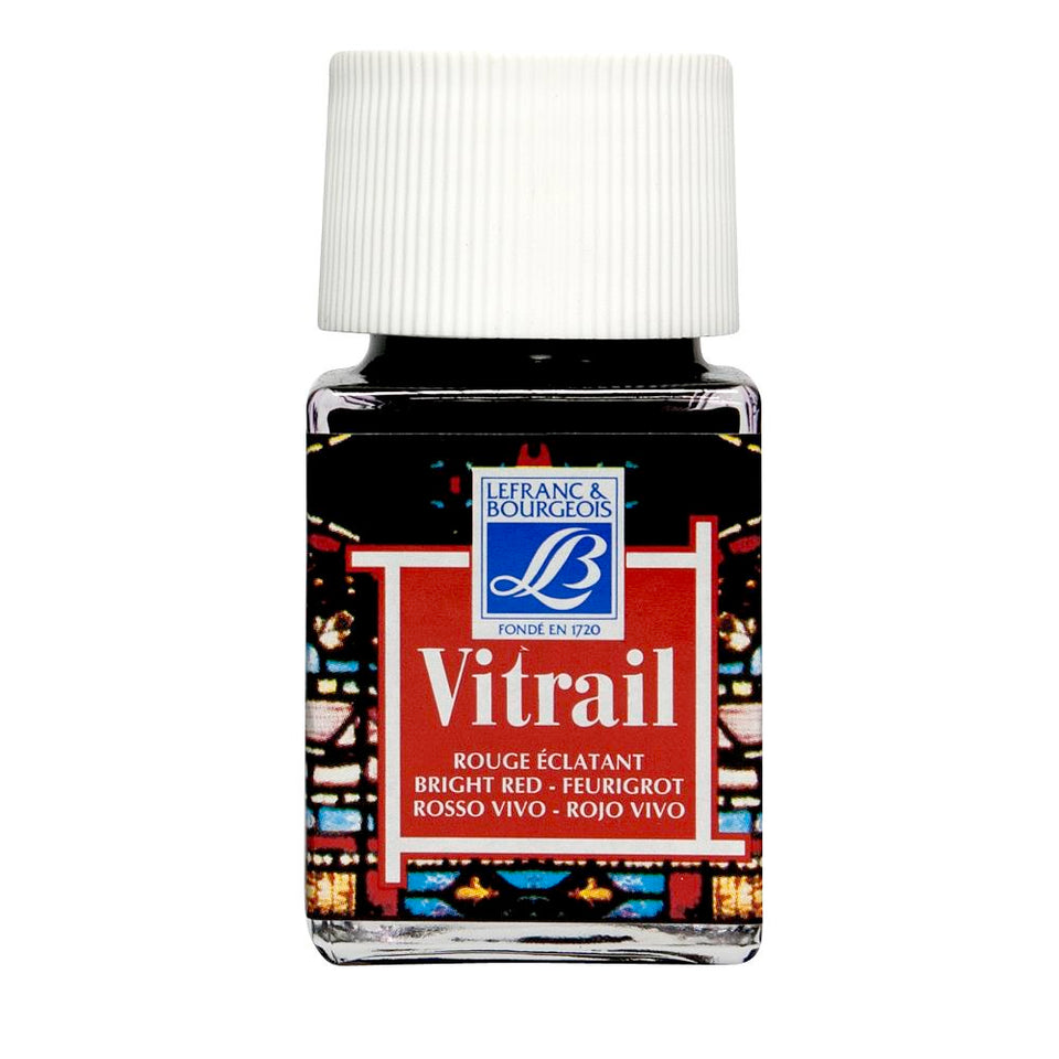 Lefranc & Bourgeois 50ml Vitrail 433 Bright Red