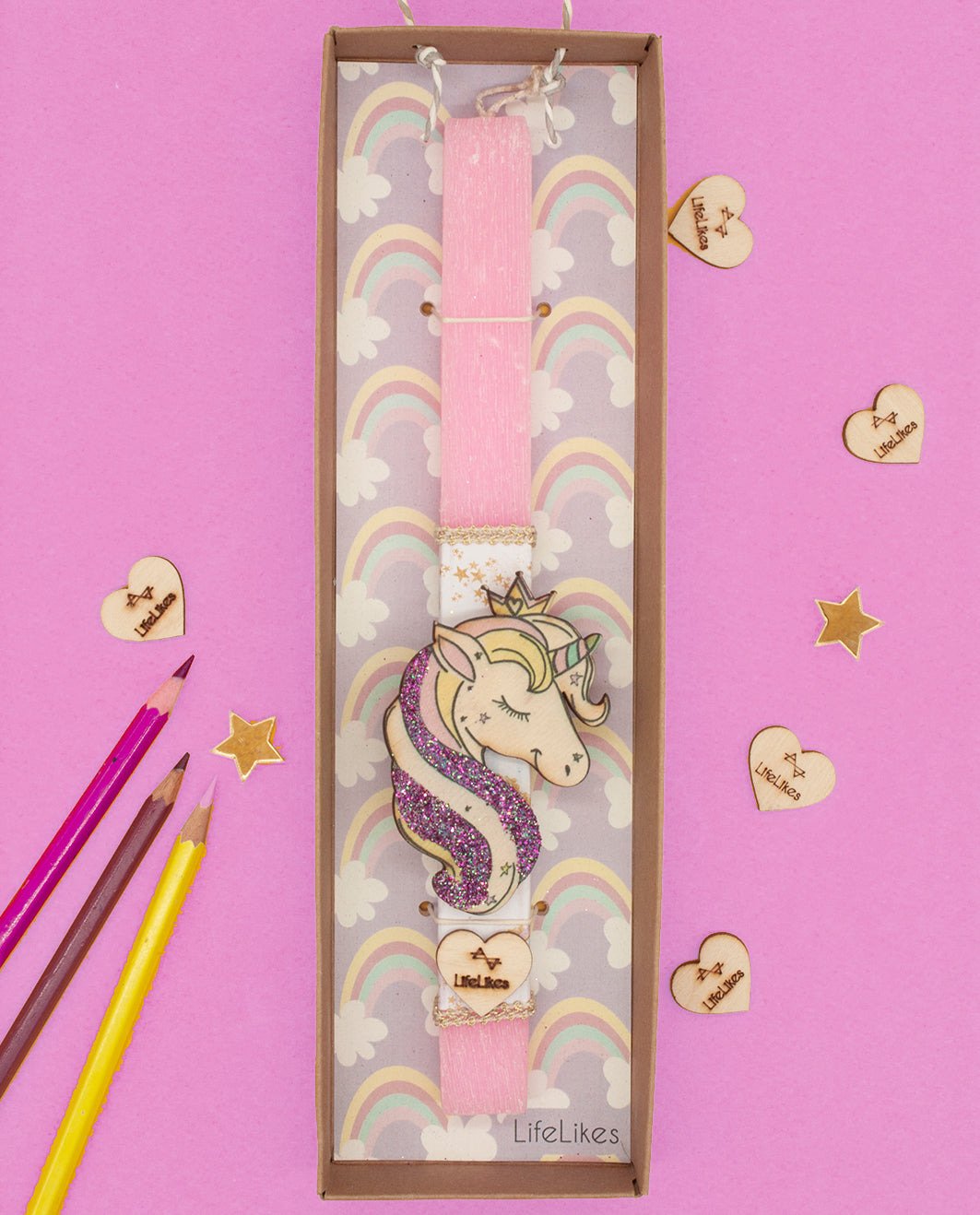 LIFE LIKES  ΛΑΜΠΑΔΑ ΧΑΡΟΥΜΕΝΟΣ ΜΟΝΟΚΕΡΟΣ ΣΕ ΚΟΥΤΙ