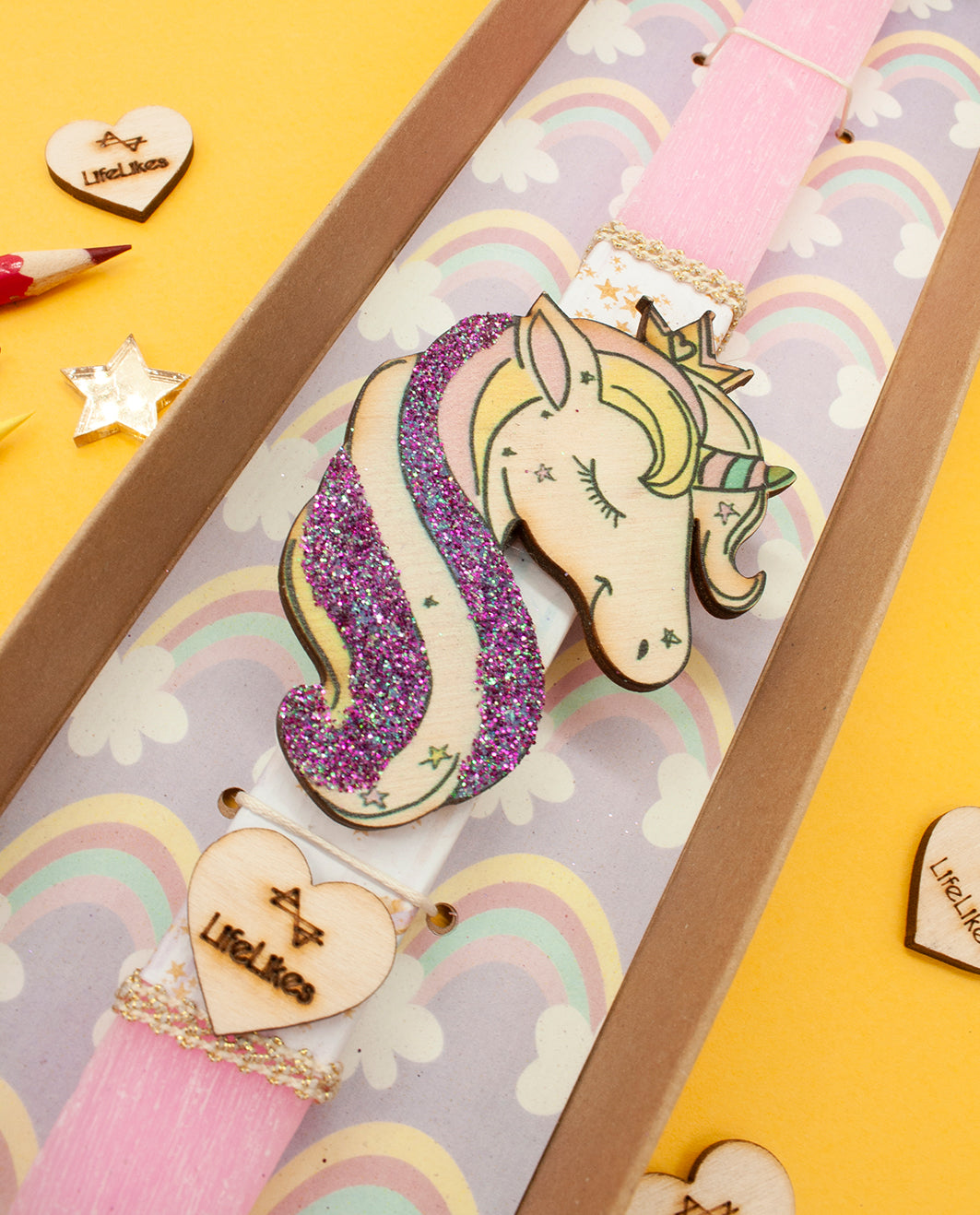 LIFE LIKES  ΛΑΜΠΑΔΑ ΧΑΡΟΥΜΕΝΟΣ ΜΟΝΟΚΕΡΟΣ ΣΕ ΚΟΥΤΙ