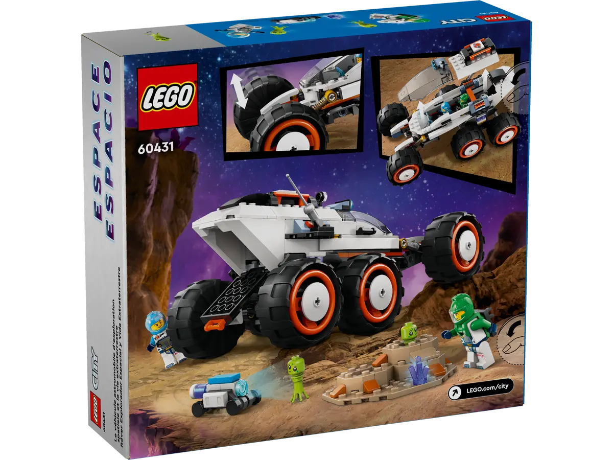 LEGO City Space Explorer Rover & Alien Life