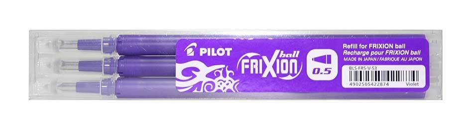 PILOT ΑΝΤΑΛΛΑΚΤΙΚΟ FRIXION BALL 0.5mm FINE ΜΩΒ 12x3 ΤΕΜΑΧΙΑ (Το προιόν πωλείται σε μεμονωμένα τεμάχια του ενός) PILOT ΑΝΤΑΛΛΑΚΤΙΚΟ FRIXION BALL 0.5mm FINE ΜΩΒ 12x3 ΤΕΜΑΧΙΑ (Το προιόν πωλείται σε μεμονωμένα τεμάχια του ενός)