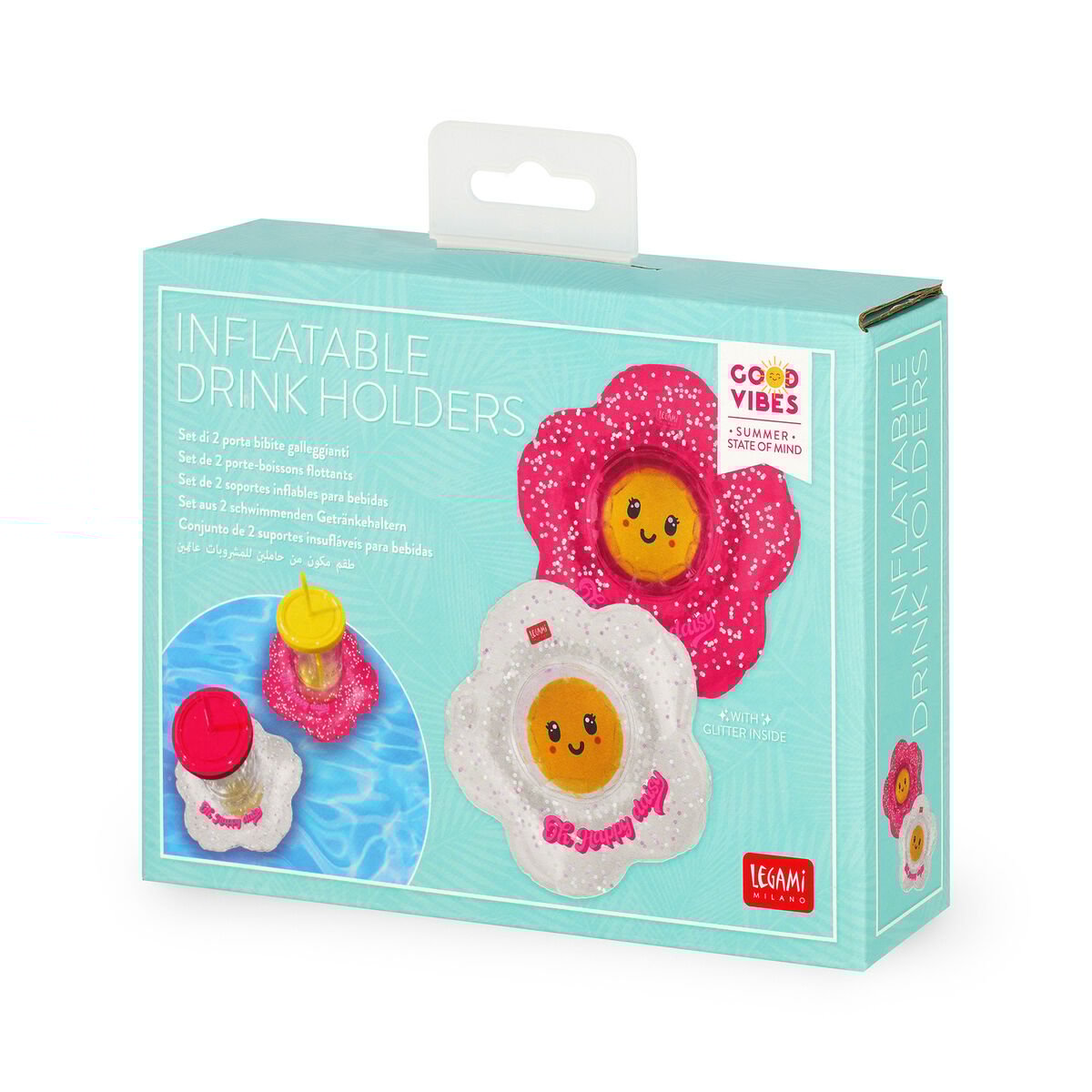 LEGAMI ΦΟΥΣΚΩΤΗ ΘΗΚΗ ΠΟΤΟΥ DAISY SET OF 2